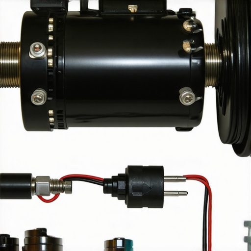 Expert Bicycle Generator Setup Diagram Technical illustration of a bicycle generator system with wiring and components