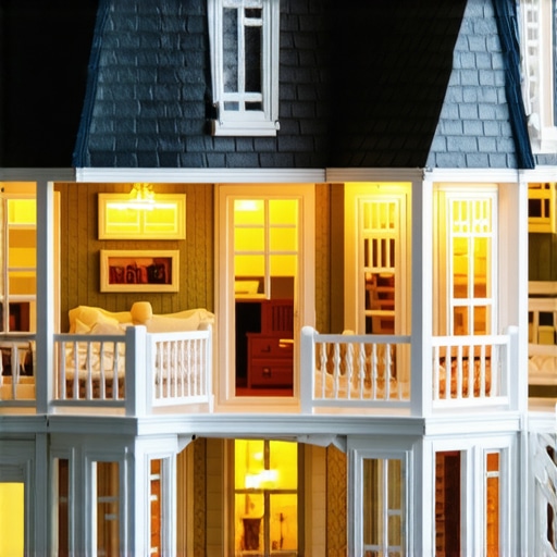 Handcraft a Miniature Dollhouse with Electrical Wiring & Tiny Lighting