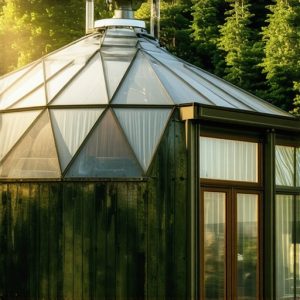 How to Build a Reclaimed Material Geodesic Dome Greenhouse Step-by-Step