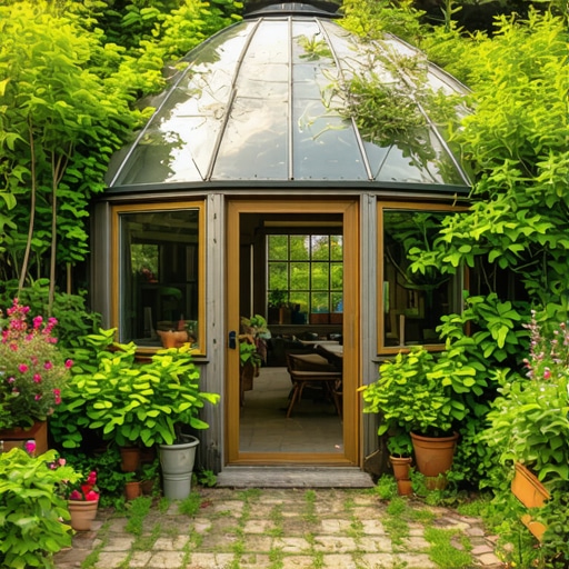 Reclaimed Materials: Construct a Geodesic Dome Greenhouse for Eco Gardens