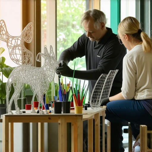 Sculpting with Wire Mesh: Creative Indoor & Outdoor Art Ideas for Home & Garden