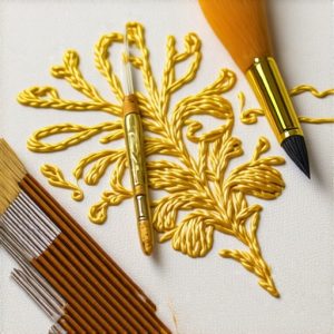 Step-by-Step Guide to Advanced Embroidery: Goldwork & Stumpwork Techniques