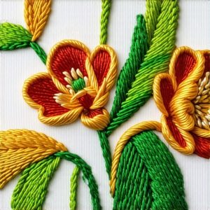 Advanced Embroidery Techniques: Goldwork & Stumpwork for Stunning Dimensional Effects