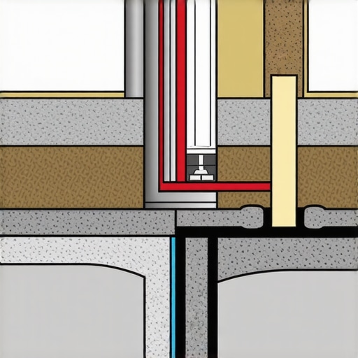 Advanced Home Waterproofing Diagram Diagram showing French drains, exterior waterproof membrane, and sump pump system in a house foundation.