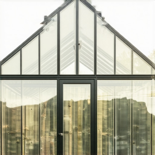 Advanced Reclaimed Wood Greenhouse Design A sophisticated reclaimed wood greenhouse featuring recycled metal and glass elements with advanced joinery and eco-tech systems.