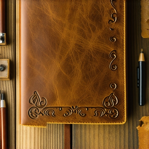 Bespoke Leather-Bound Photo Albums with Custom Embossing: A Step-by-Step Craft