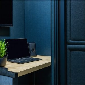 Build a Soundproof Home Office Booth Using Acoustic Paneling & Noise Reduction