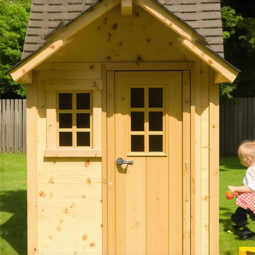 Building a Child-Sized Wooden Playhouse with Doors & Windows: Guide for Beginners