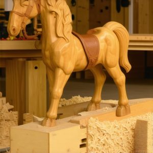 Crafting an Heirloom Wooden Rocking Horse: Advanced Woodworking & Carving Mastery