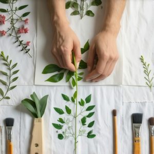 DIY Corner: How to Create Eco-Prints on Fabric & Paper Using Botanical Contact Dyeing