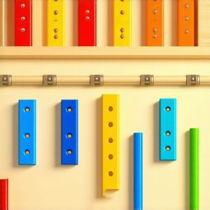 Design & Build a Montessori-Inspired Activity Board with Complex Latches & Gears