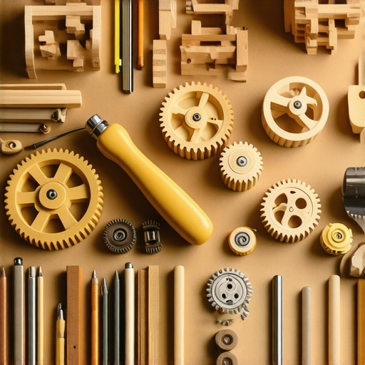 Design & Construct Complex Kinetic Wooden Toys: Gears, Levers & Motion Engineering Made Simple