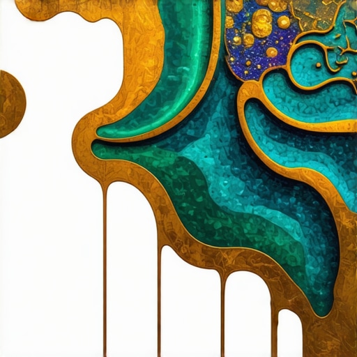 Detailed Copper Cloisonné Enamel Art Close-up of complex copper cloisonné enamel design showcasing layered colors and metallic wirework