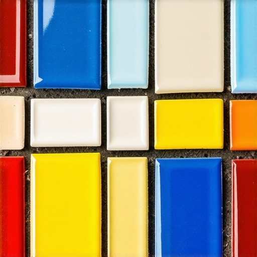 Close-up of sealed outdoor mosaic with vibrant tiles and grout