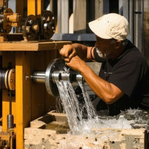 How to Create Antique-Style Miniature Water Wheels for DIY Dioramas