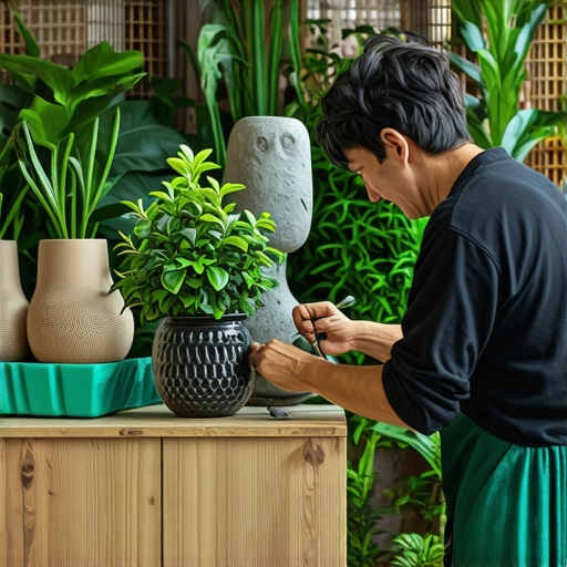 Indoor & Outdoor Garden Art DIY: Sculpting with Wire Mesh & Upcycled Ceramics