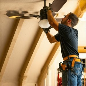 Installing & Balancing Ceiling Fans for Vaulted & Uneven Ceilings Safely