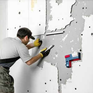 Precision Drywall Patching: Large Holes & Textured Surfaces Repair Guide