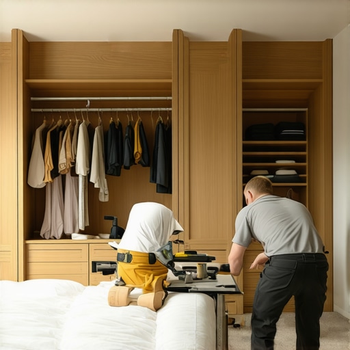 Construct Custom Built-In Wardrobes: From Design to Door Installation