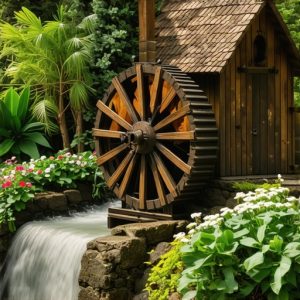 DIY Miniature Water Wheel & Windmill Projects for Hobbyists