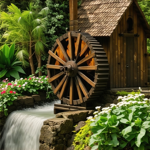 DIY Miniature Water Wheel & Windmill Projects for Hobbyists