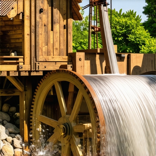 How to Build a Small Working Water Wheel or Windmill for Diorama Gifts
