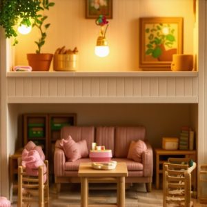 How to Craft a Detailed Dollhouse with Lighting: Beginner Friendly DIY