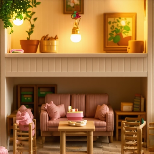 How to Craft a Detailed Dollhouse with Lighting: Beginner Friendly DIY