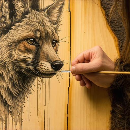 Mastering Advanced Pyrography for Realistic Wildlife and Portrait Art