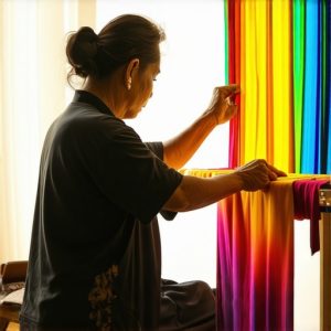 Shibori Tie-Dyeing Masterclass: Advanced Folding Techniques for Unique Textiles